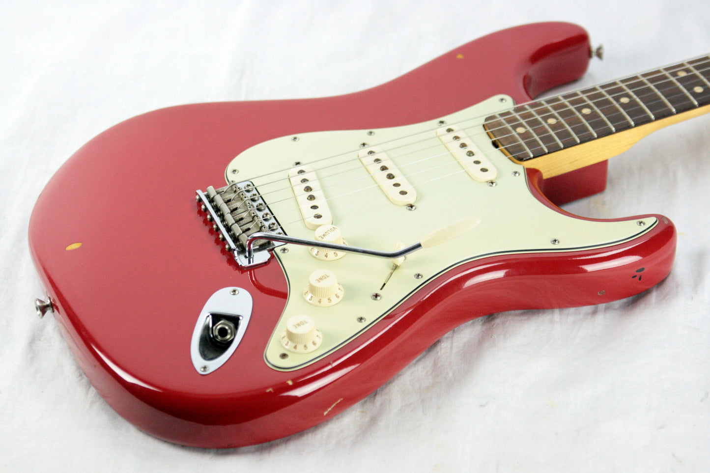 1963 Fender MASTERBUILT Stratocaster Custom Shop Brazilian Rosewood Relic! Dakota Red Dennis Galuszka
