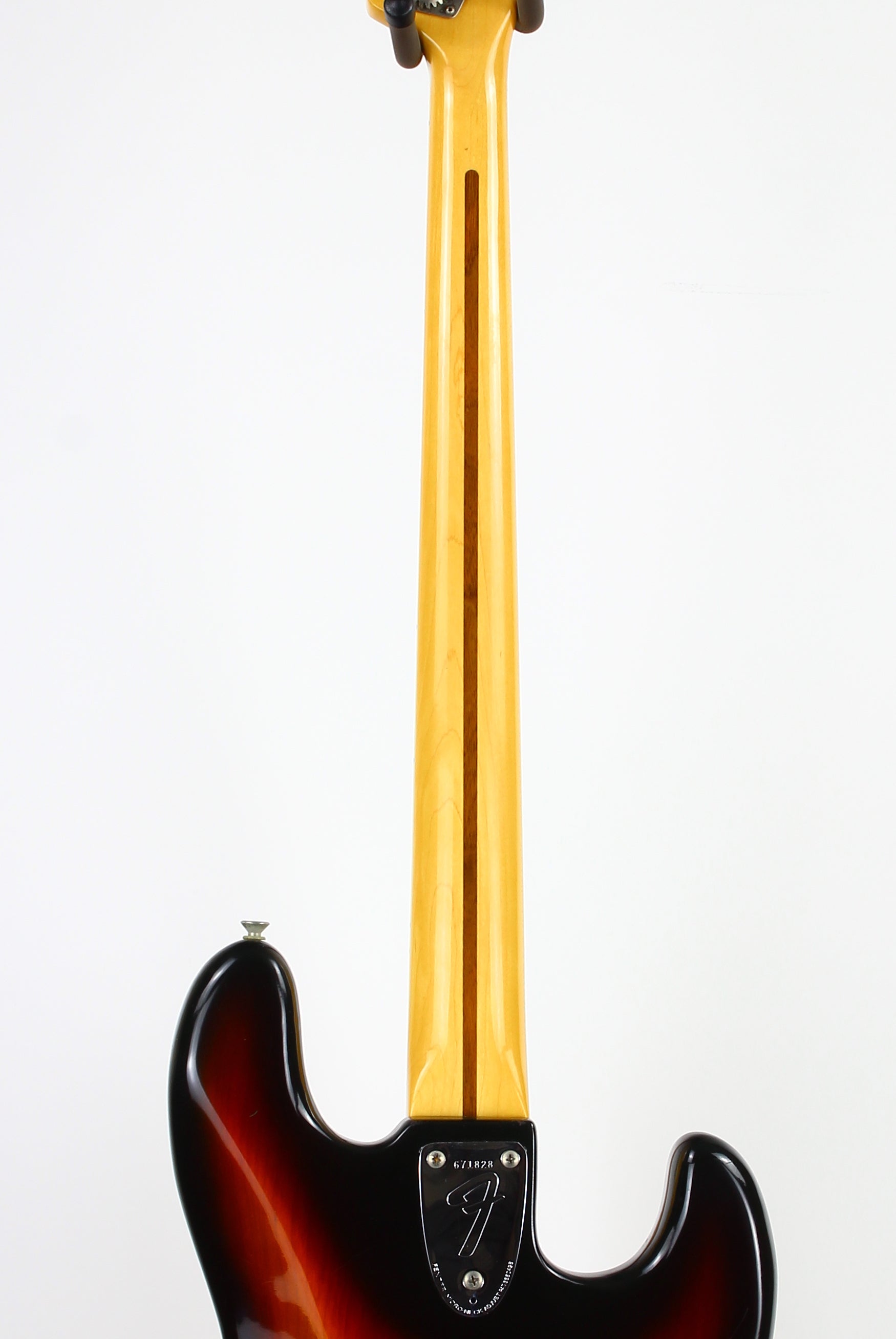 1975 Fender Jazz Bass LEFTY Left-Handed Sunburst | 100% Original Vintage!