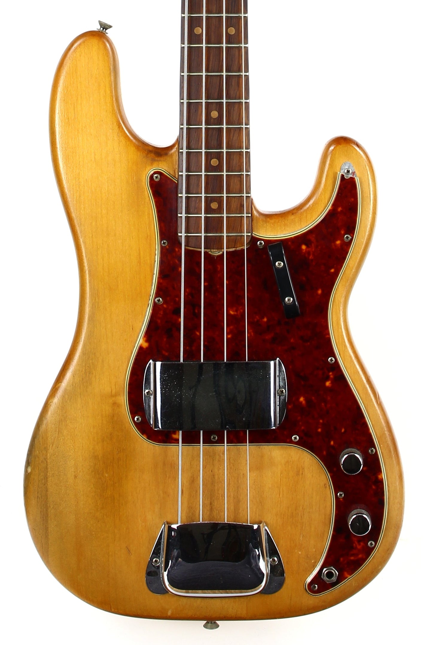 1964 Fender Precision Bass, Vintage '64 Pre-CBS | Spaghetti Logo, Natural Refin!