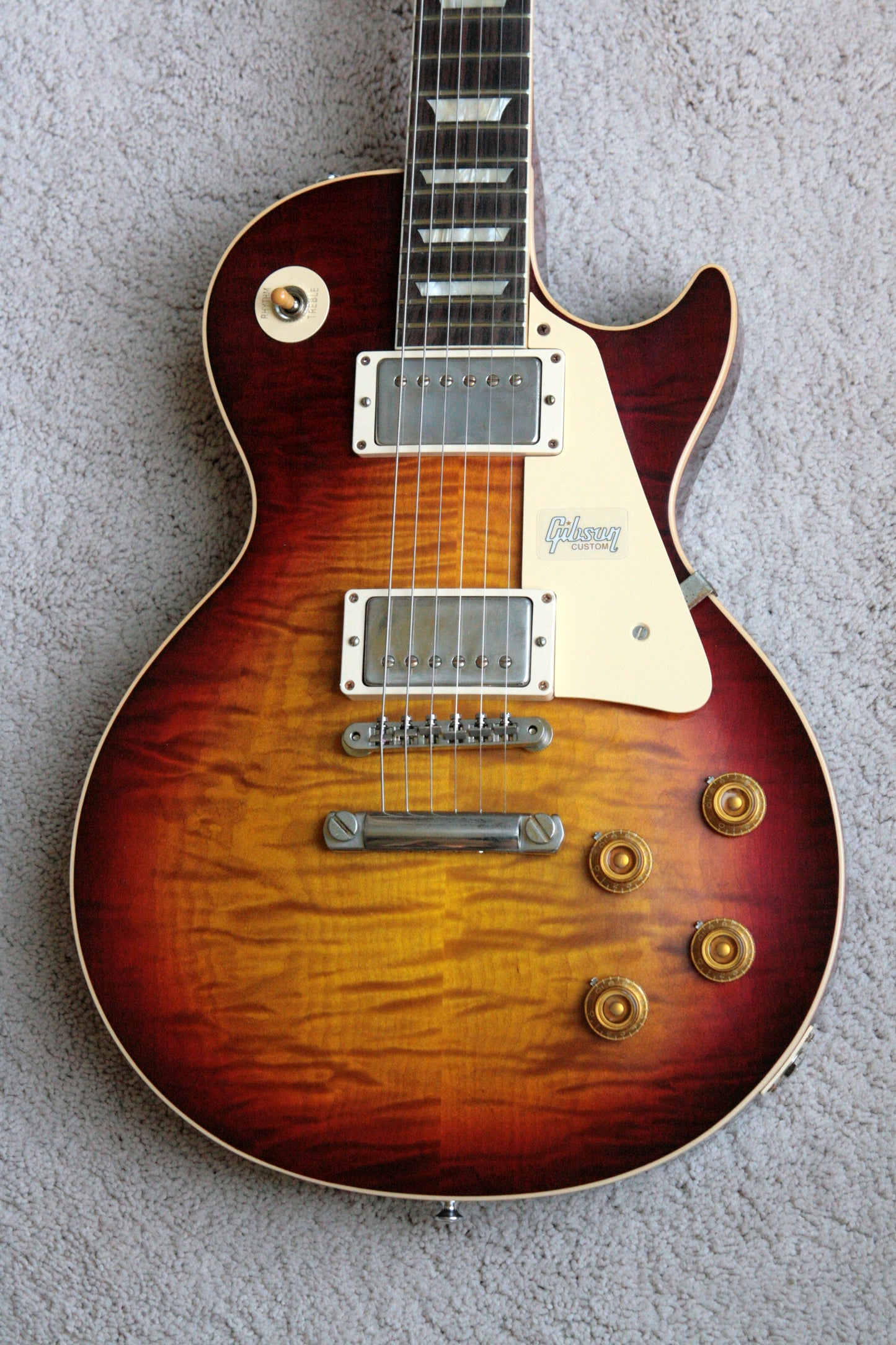 2019 Gibson 1959 Les Paul 60TH ANNIVERSARY Historic Reissue R9 59 Custom Shop Factory Burst!