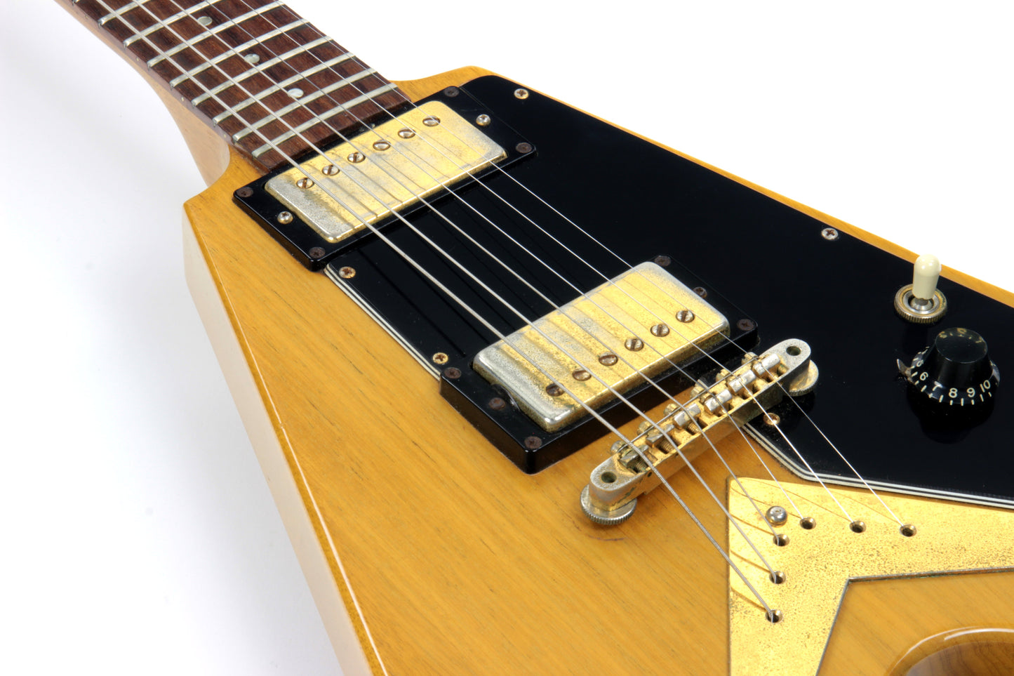 1983 Gibson Flying V Natural KORINA Heritage Series 1958 Reissue w/ OHSC! explorer