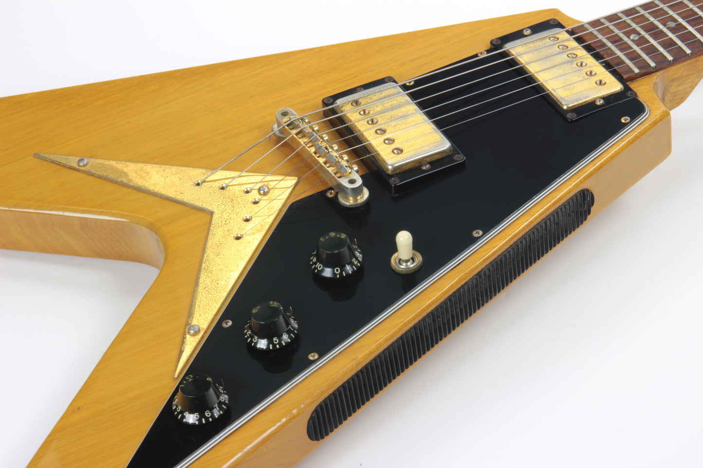 1983 Gibson Flying V Natural KORINA Heritage Series 1958 Reissue w/ OHSC! explorer