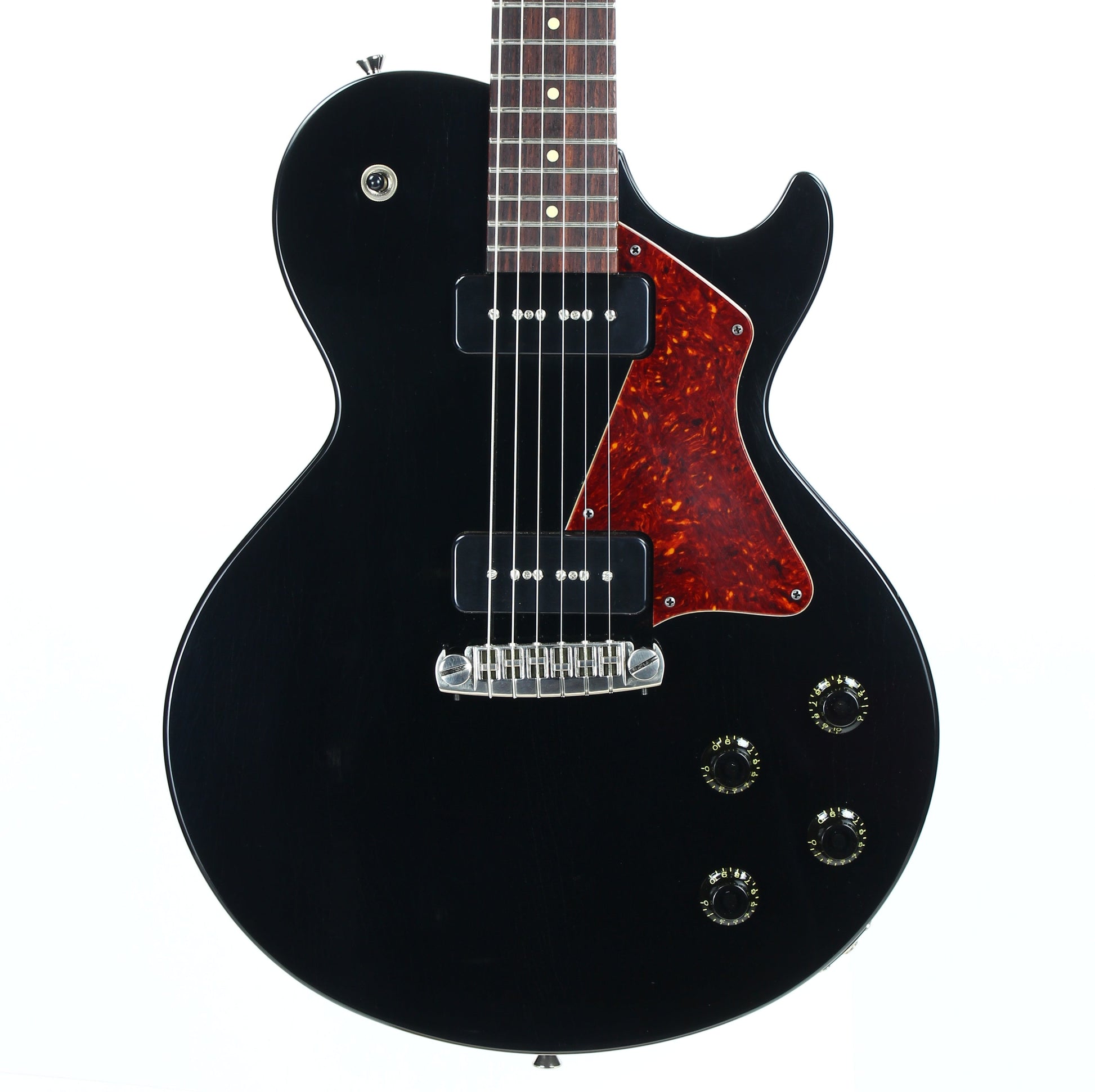 2022 Collings AGED 290 SC Single Cut - Throbak 52/54 P90's, Jet Black, Honduran Mahogany, LP Special
