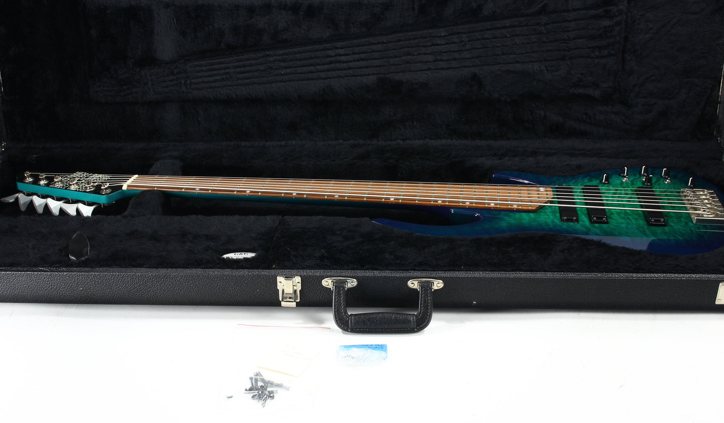 MINT 1999 James Tyler Custom Shop USA 6-String F# Bass Guitar - 36" Scale, F Sharp, Demeter Preamp, RARE BASS!