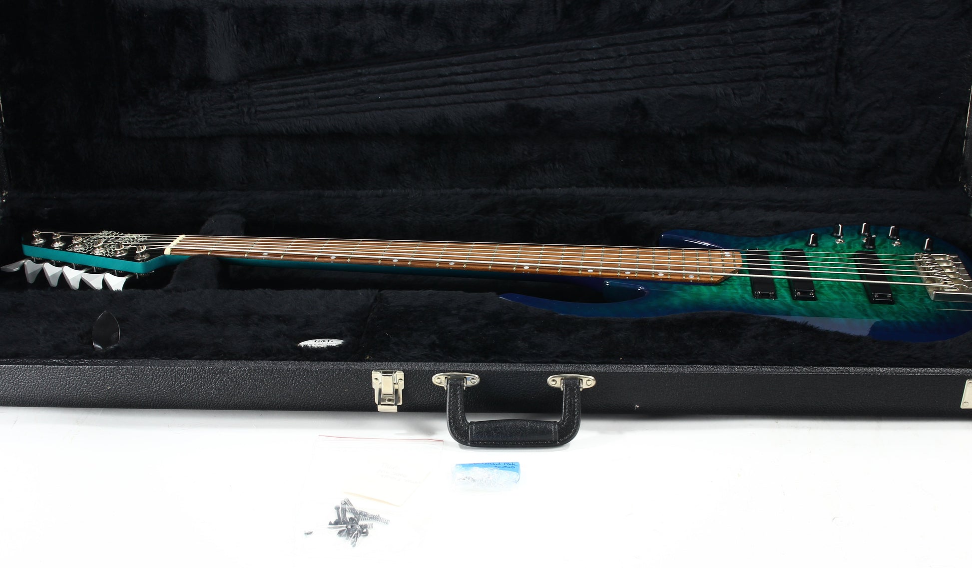 MINT 1999 James Tyler Custom Shop USA 6-String F# Bass Guitar - 36" Scale, F Sharp, Demeter Preamp, RARE BASS!