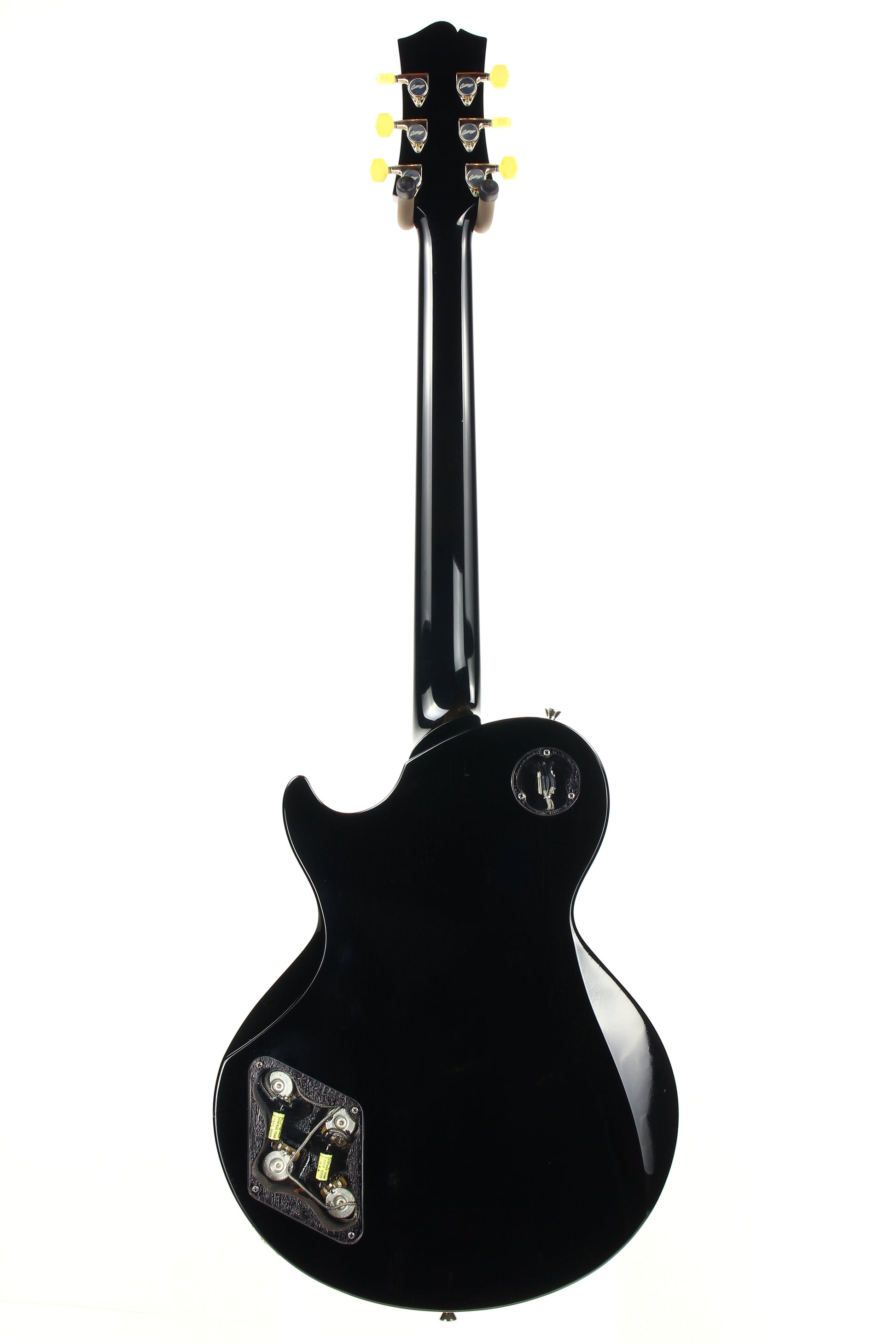 2022 Collings AGED 290 SC Single Cut - Throbak 52/54 P90's, Jet Black, Honduran Mahogany, LP Special