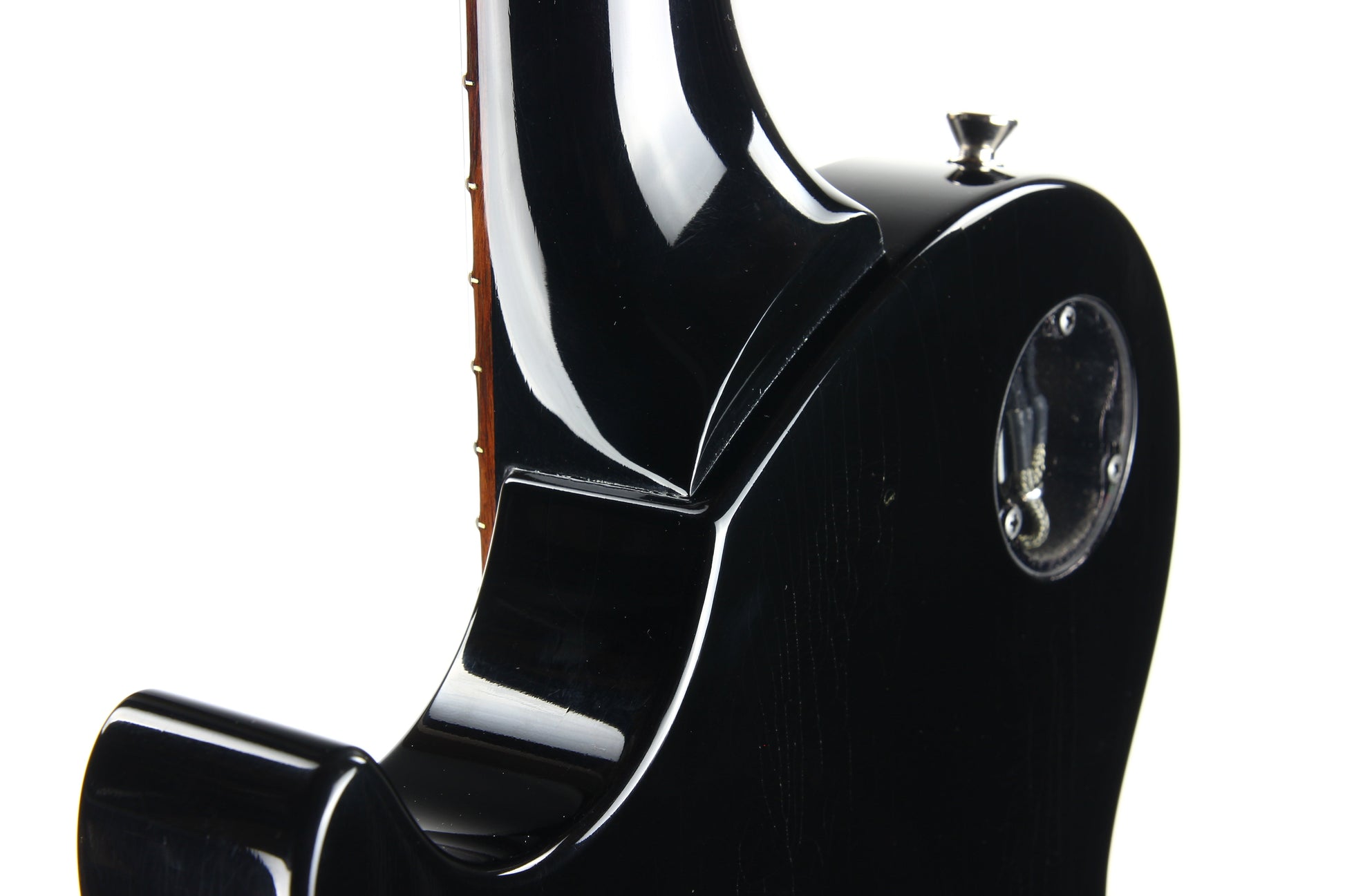 2022 Collings AGED 290 SC Single Cut - Throbak 52/54 P90's, Jet Black, Honduran Mahogany, LP Special