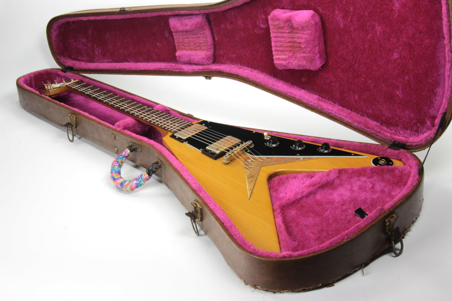 1983 Gibson Flying V Natural KORINA Heritage Series 1958 Reissue w/ OHSC! explorer