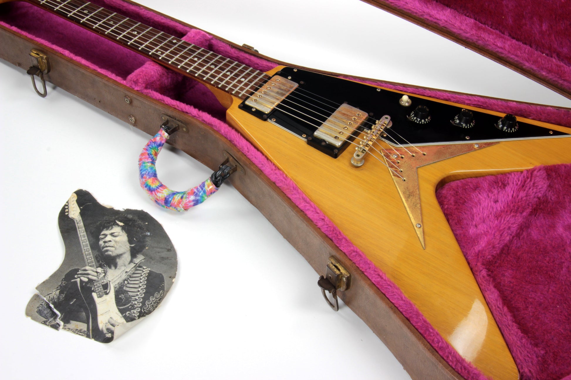 1983 Gibson Flying V Natural KORINA Heritage Series 1958 Reissue w/ OHSC! explorer