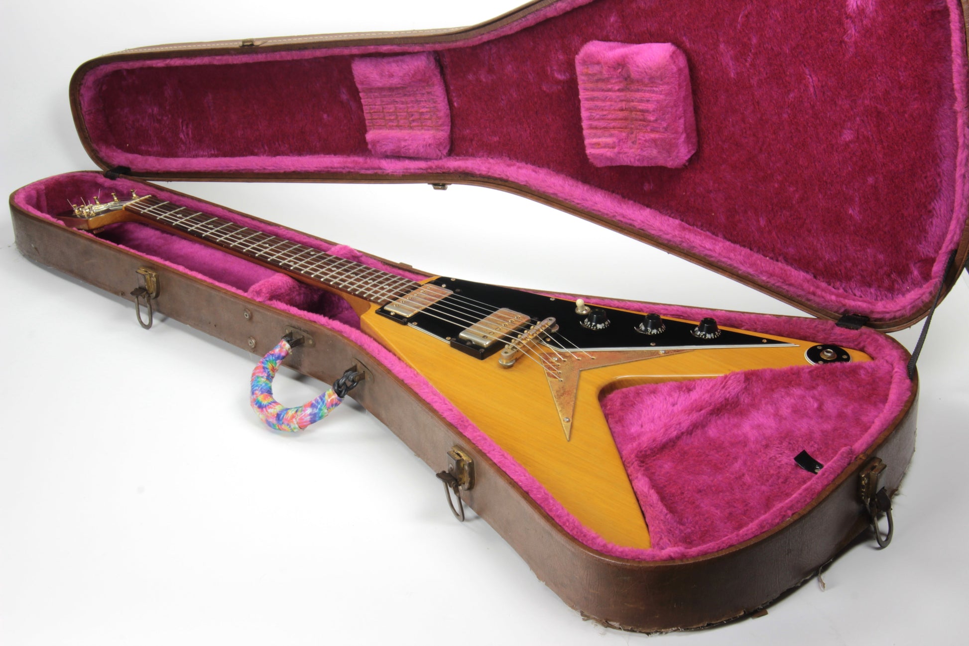 1983 Gibson Flying V Natural KORINA Heritage Series 1958 Reissue w/ OHSC! explorer