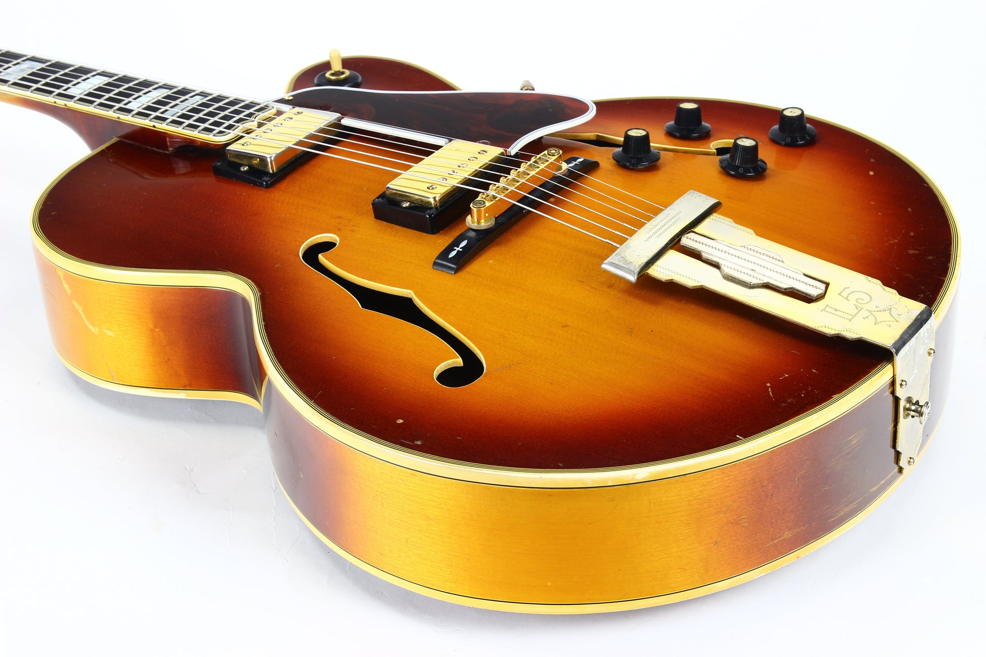 1973 Gibson L-5 CES Archtop Electric Jazz L5 Guitar - Vintage Sunburst, 1-11/16" Nut Width