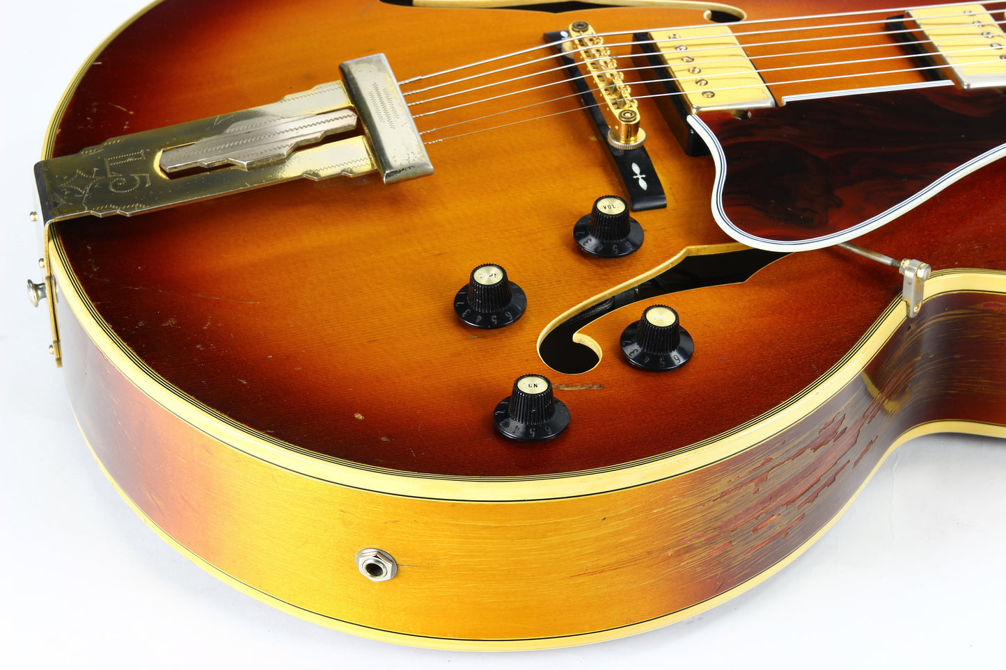 1973 Gibson L-5 CES Archtop Electric Jazz L5 Guitar - Vintage Sunburst, 1-11/16" Nut Width