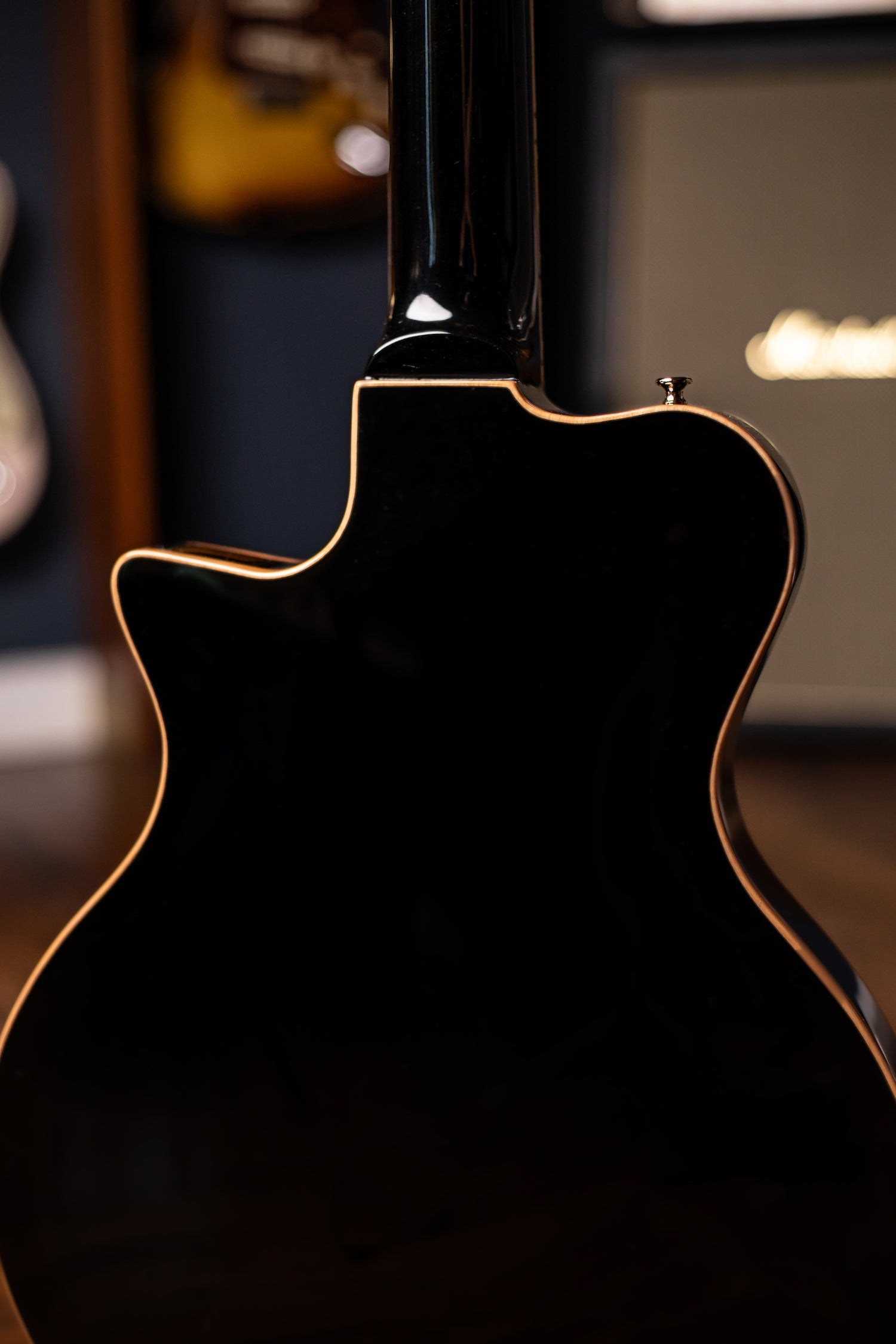 Pre-Order | Carneglia Master Series Sonora Custom Semi-Hollow Electric Guitar with Brazilian Rosewood - Ebony
