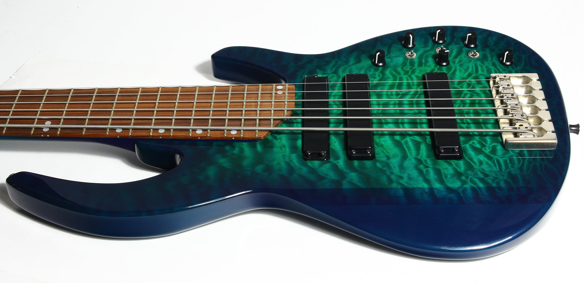 MINT 1999 James Tyler Custom Shop USA 6-String F# Bass Guitar - 36" Scale, F Sharp, Demeter Preamp, RARE BASS!