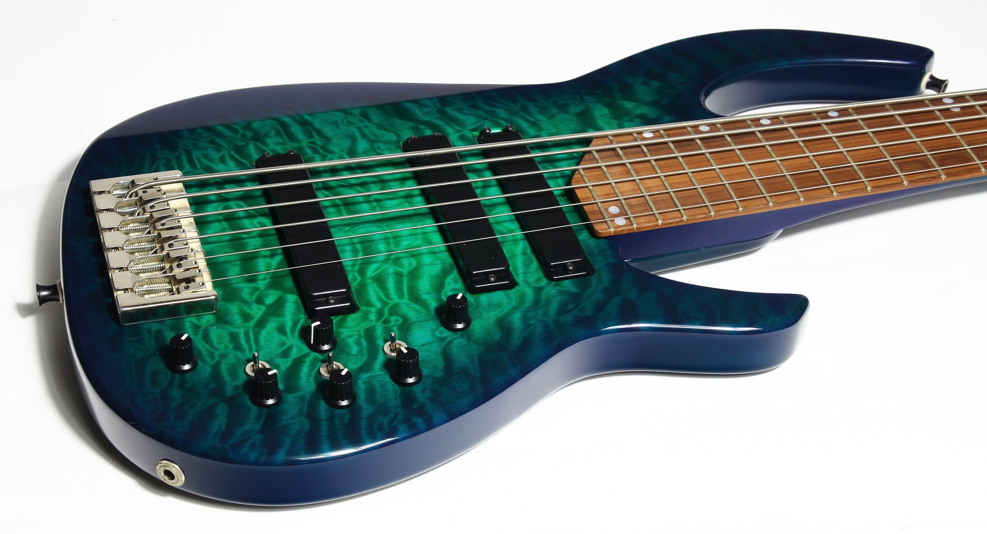 MINT 1999 James Tyler Custom Shop USA 6-String F# Bass Guitar - 36" Scale, F Sharp, Demeter Preamp, RARE BASS!