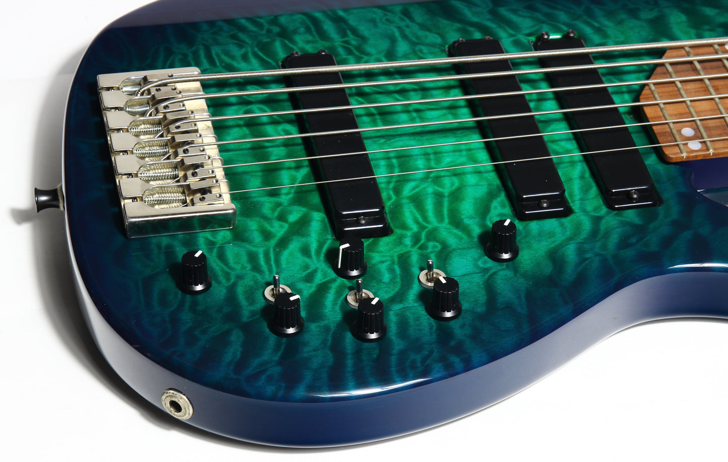 MINT 1999 James Tyler Custom Shop USA 6-String F# Bass Guitar - 36" Scale, F Sharp, Demeter Preamp, RARE BASS!
