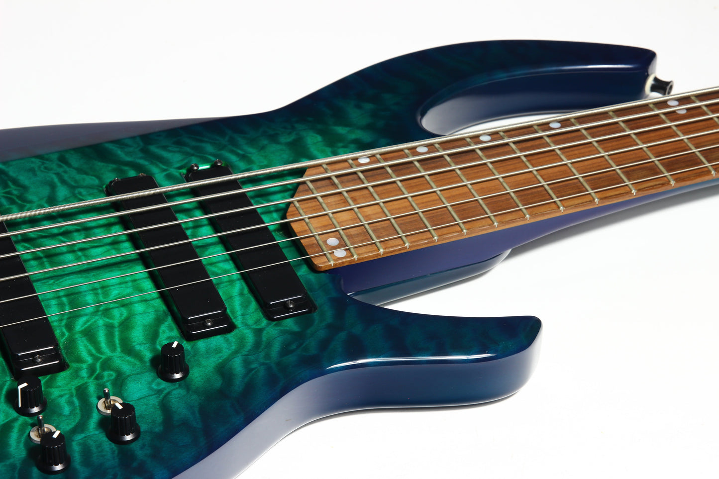 MINT 1999 James Tyler Custom Shop USA 6-String F# Bass Guitar - 36" Scale, F Sharp, Demeter Preamp, RARE BASS!