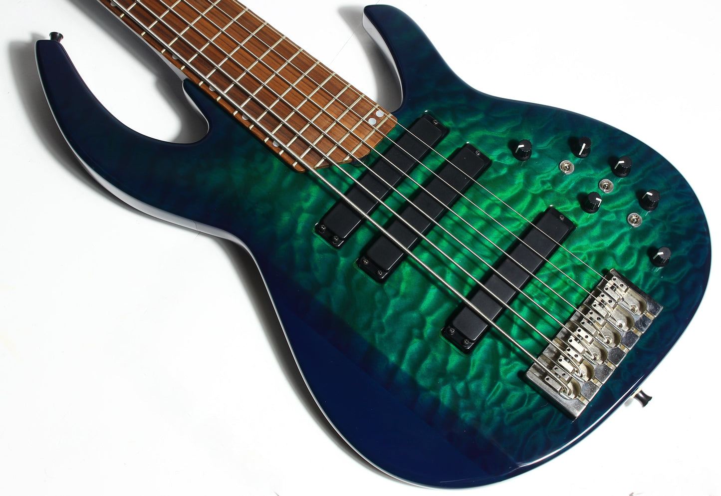 MINT 1999 James Tyler Custom Shop USA 6-String F# Bass Guitar - 36" Scale, F Sharp, Demeter Preamp, RARE BASS!
