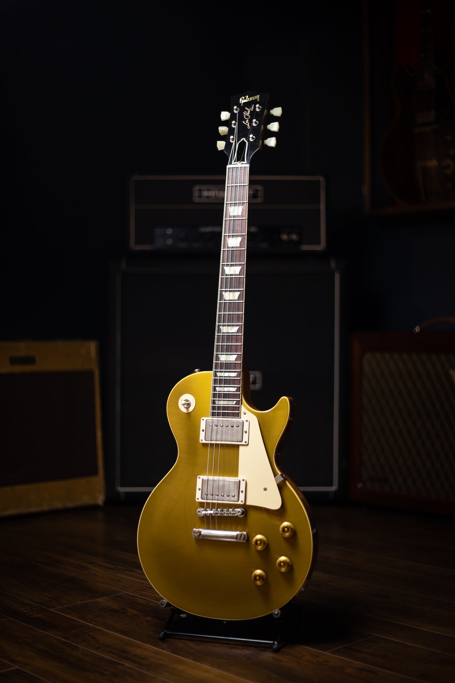 Gibson Custom Shop 1957 Les Paul Goldtop Reissue Electric Guitar - Double Gold