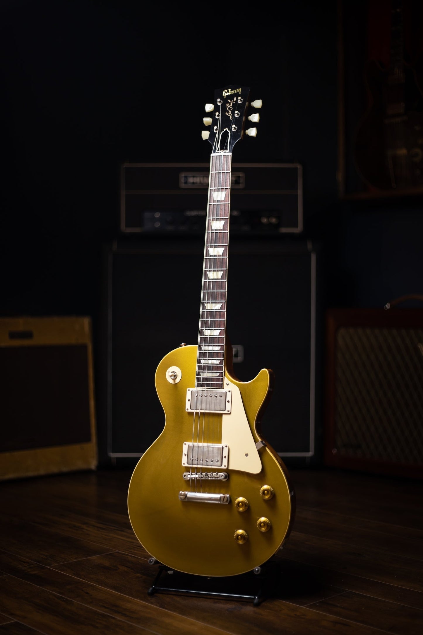 Gibson Custom Shop 1957 Les Paul Goldtop Reissue VOS Electric Guitar - Double Gold