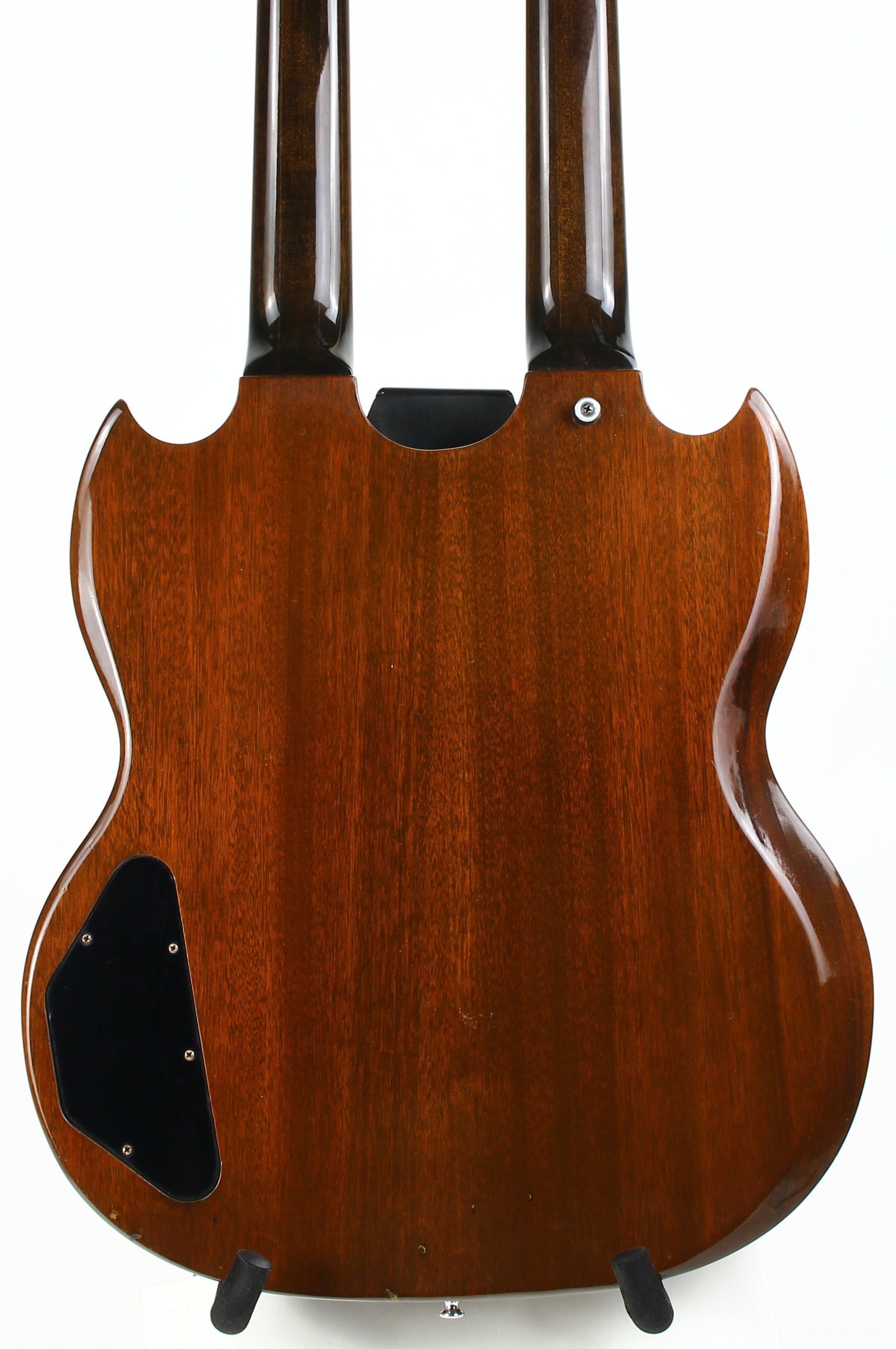 1981 Gibson EDS 1275 Walnut Brown Vintage Double Neck Guitar w Hardshell Case Jimmy Page Vibes