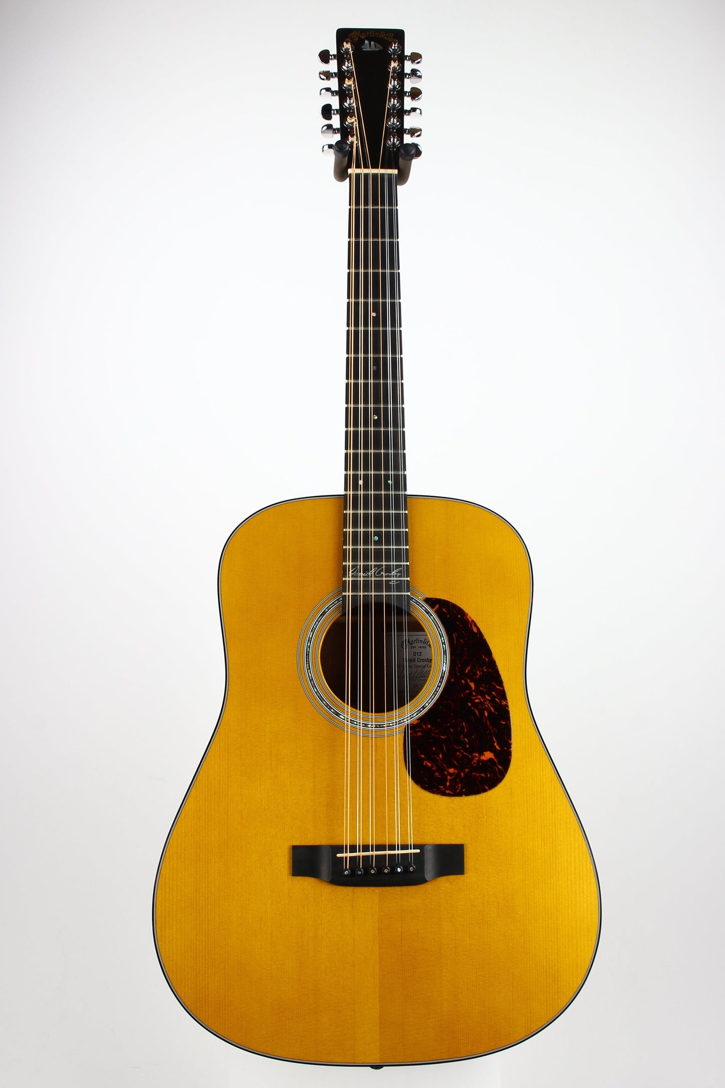 Martin D12 David Crosby Signed Model