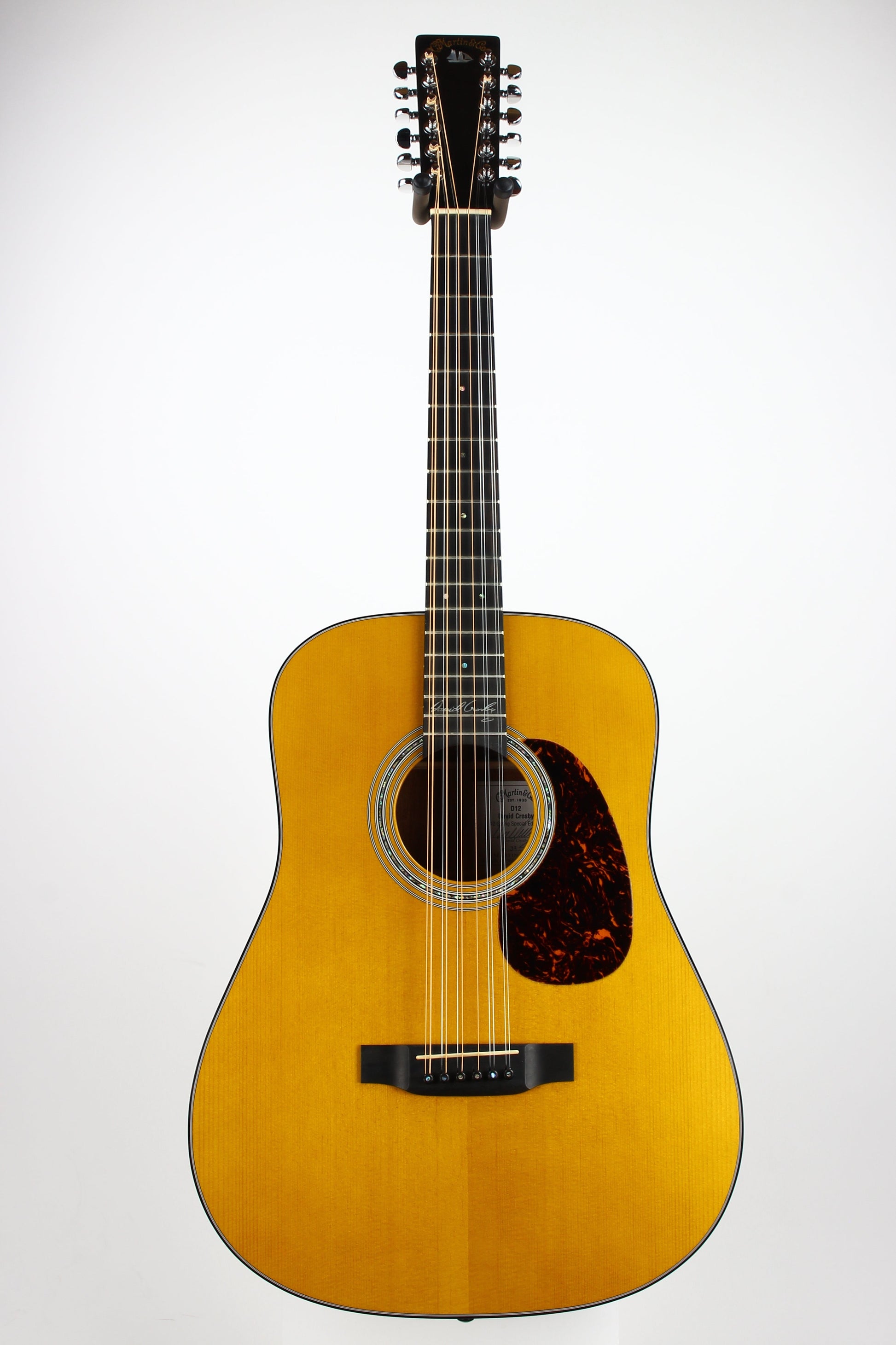 Martin D12 David Crosby Signed Model