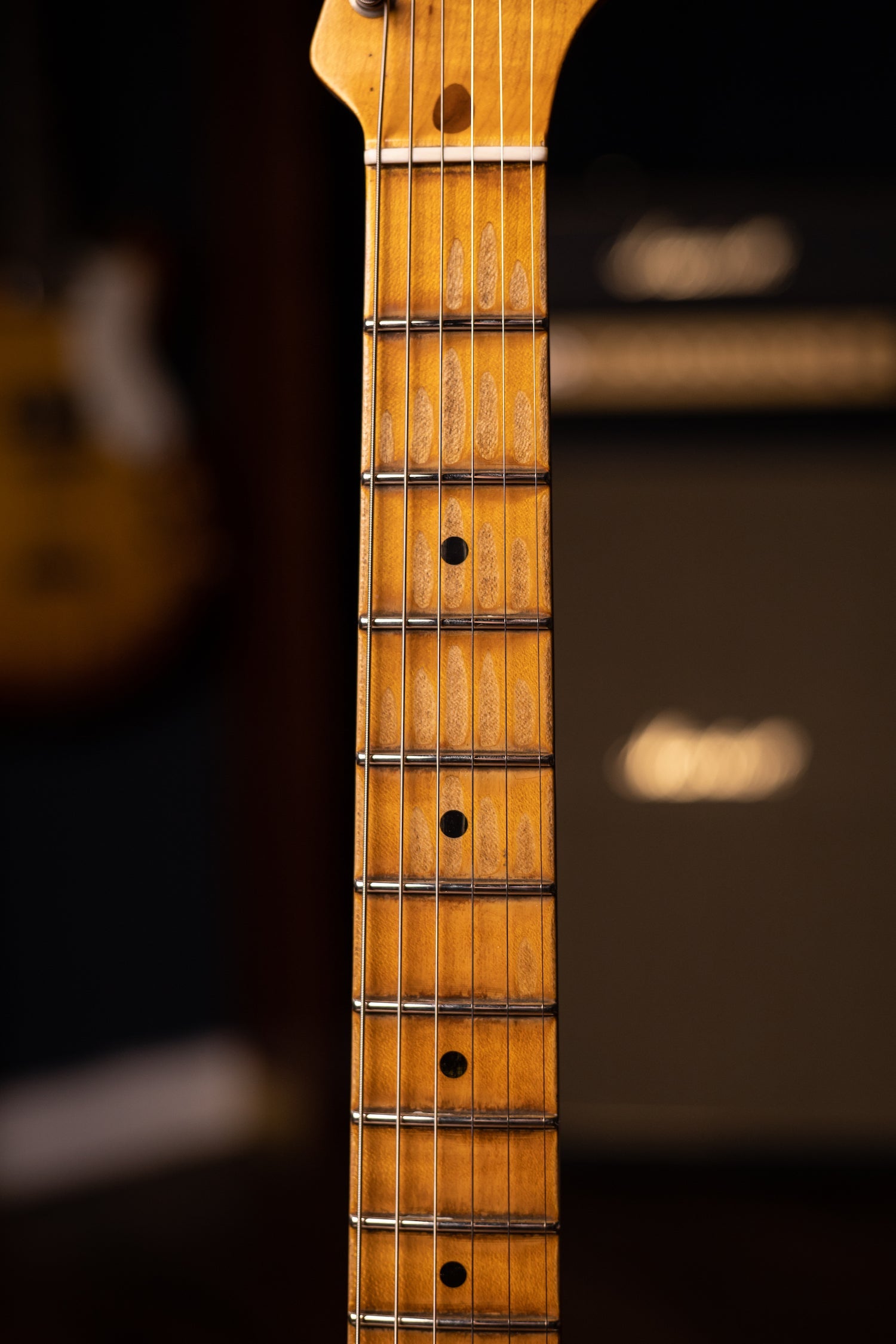 Used 2023 Fender Custom Shop Limited-Edition Fat '50s Stratocaster Relic Electric Guitar - Super Faded Aged Sea Foam Green