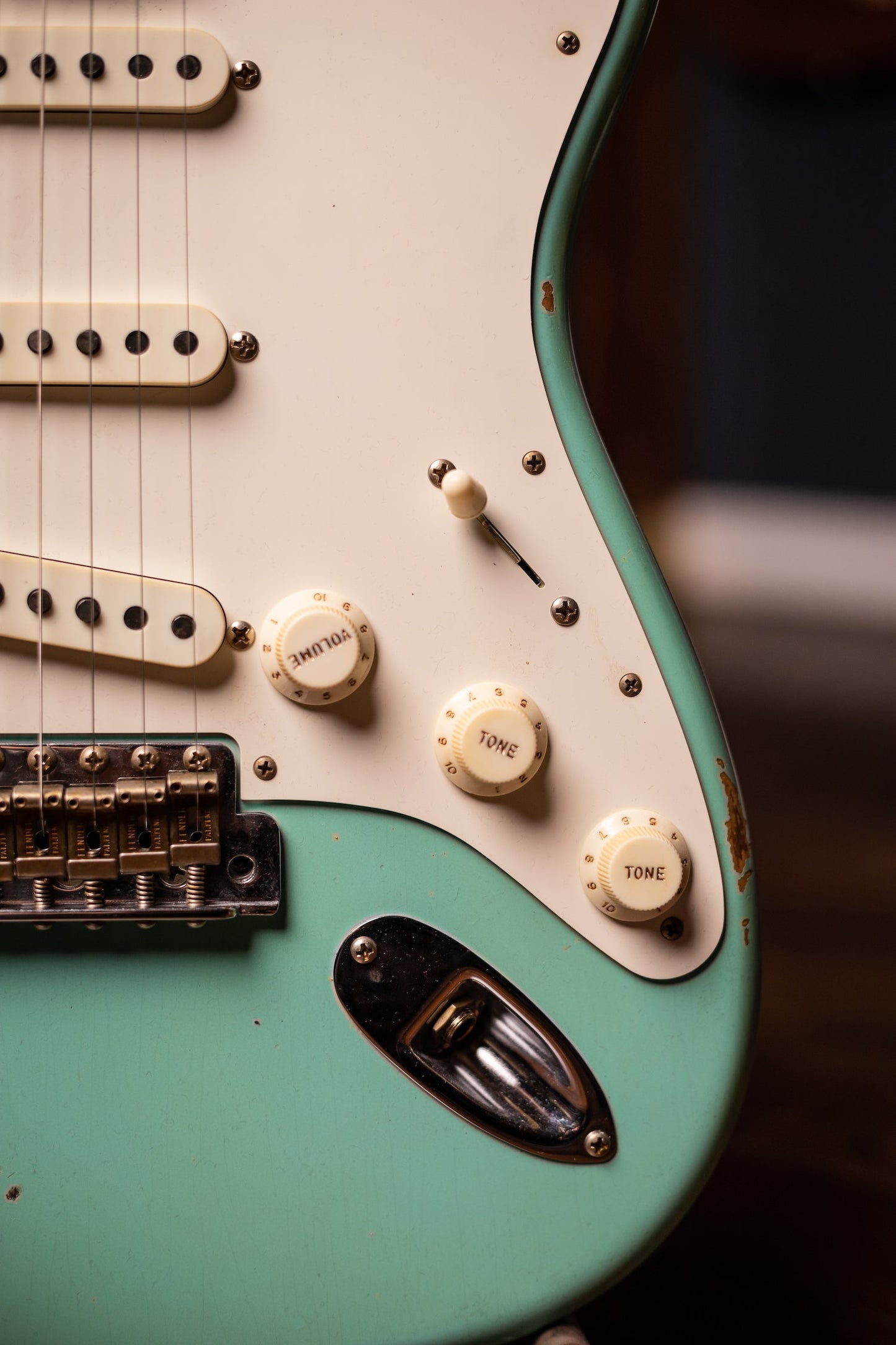 Used 2023 Fender Custom Shop Limited-Edition Fat '50s Stratocaster Relic Electric Guitar - Super Faded Aged Sea Foam Green