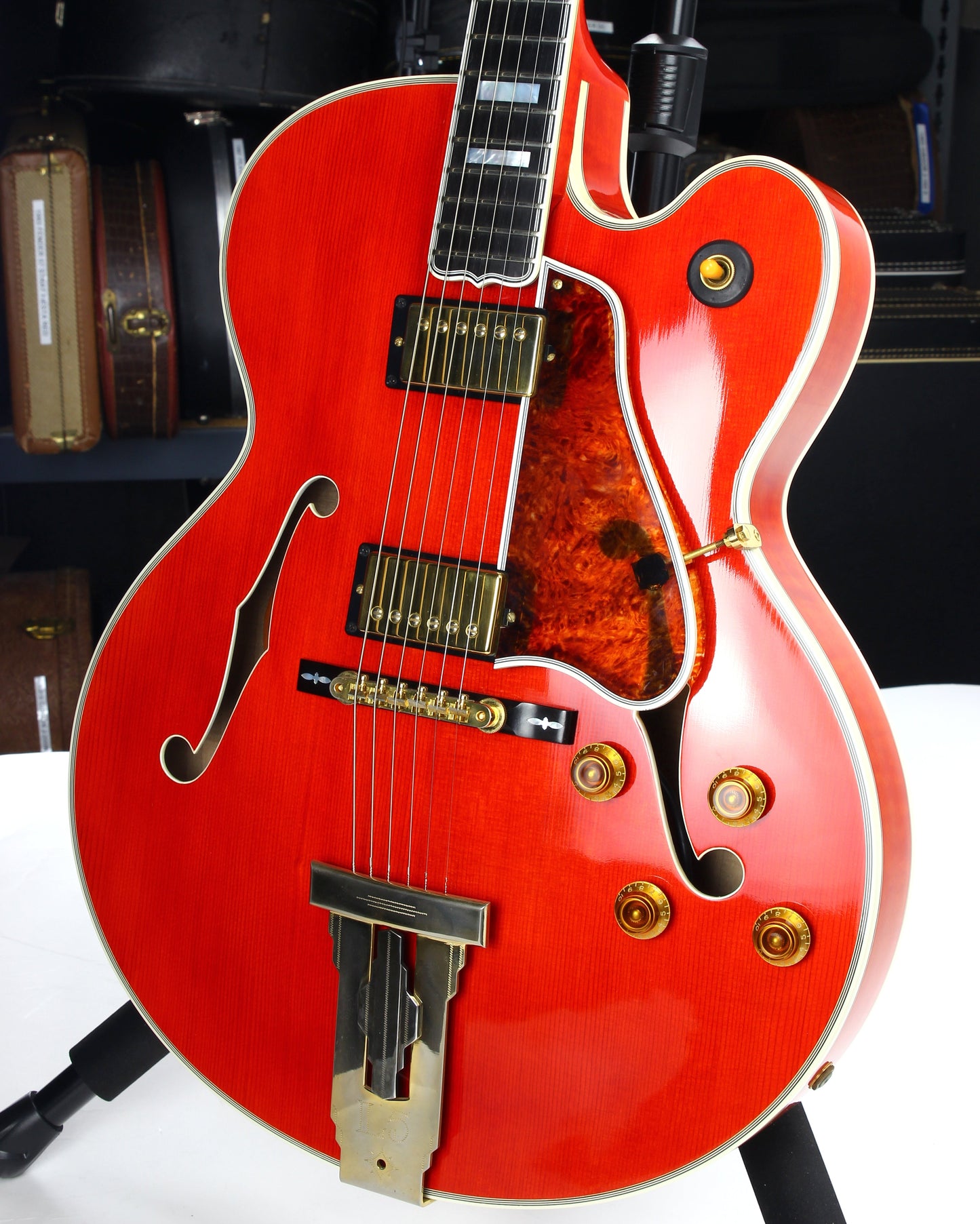 1998 Gibson Custom Shop L-5 CT 'George Gobel' Faded Cherry Archtop Jazz Guitar L5CT Thinline L-5CES