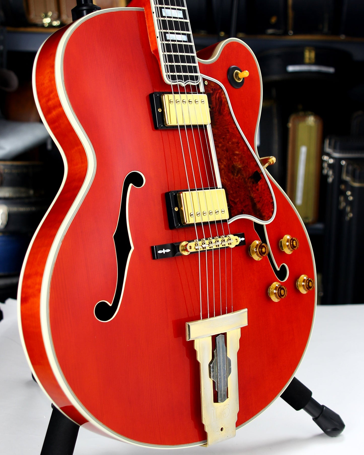 1998 Gibson Custom Shop L-5 CT 'George Gobel' Faded Cherry Archtop Jazz Guitar L5CT Thinline L-5CES