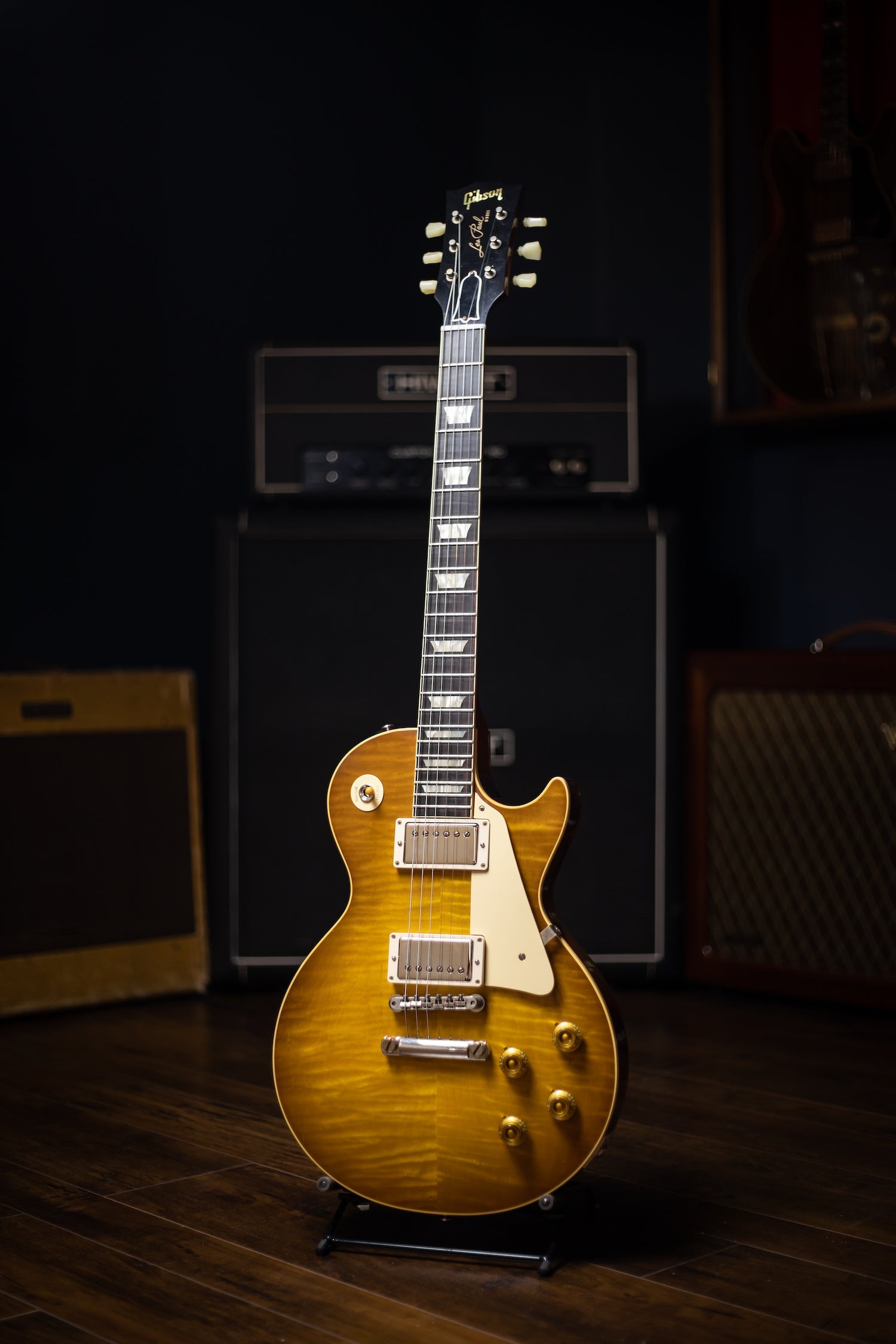 Gibson Custom Shop 1959 Les Paul Standard VOS Reissue Electric Guitar - Dirty Lemon VOS