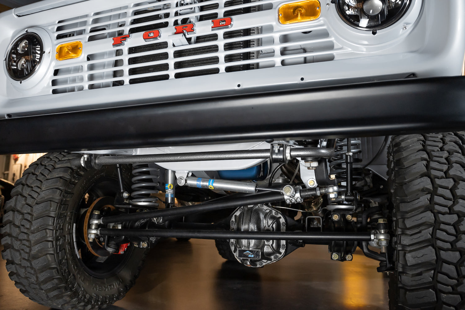 1971 Ford Bronco | Porsche Ice Grey Metallic