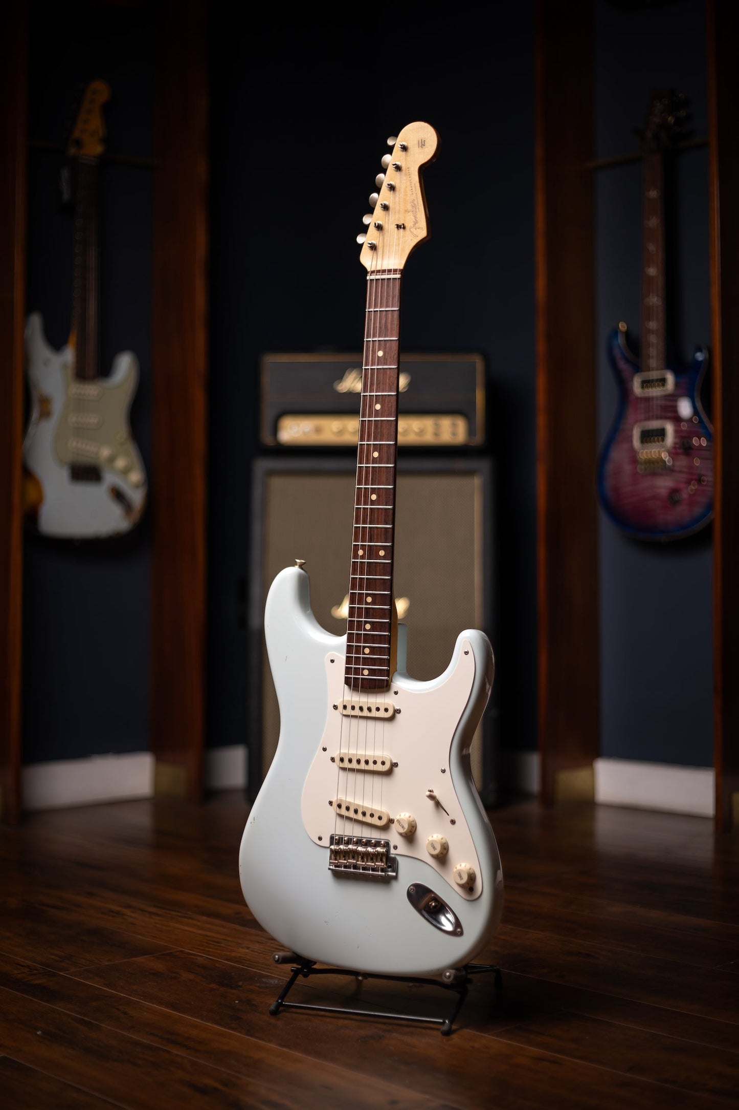 2005 Fender Custom Shop 1959 Stratocaster Master Design John English Electric Guitar - Sonic Blue