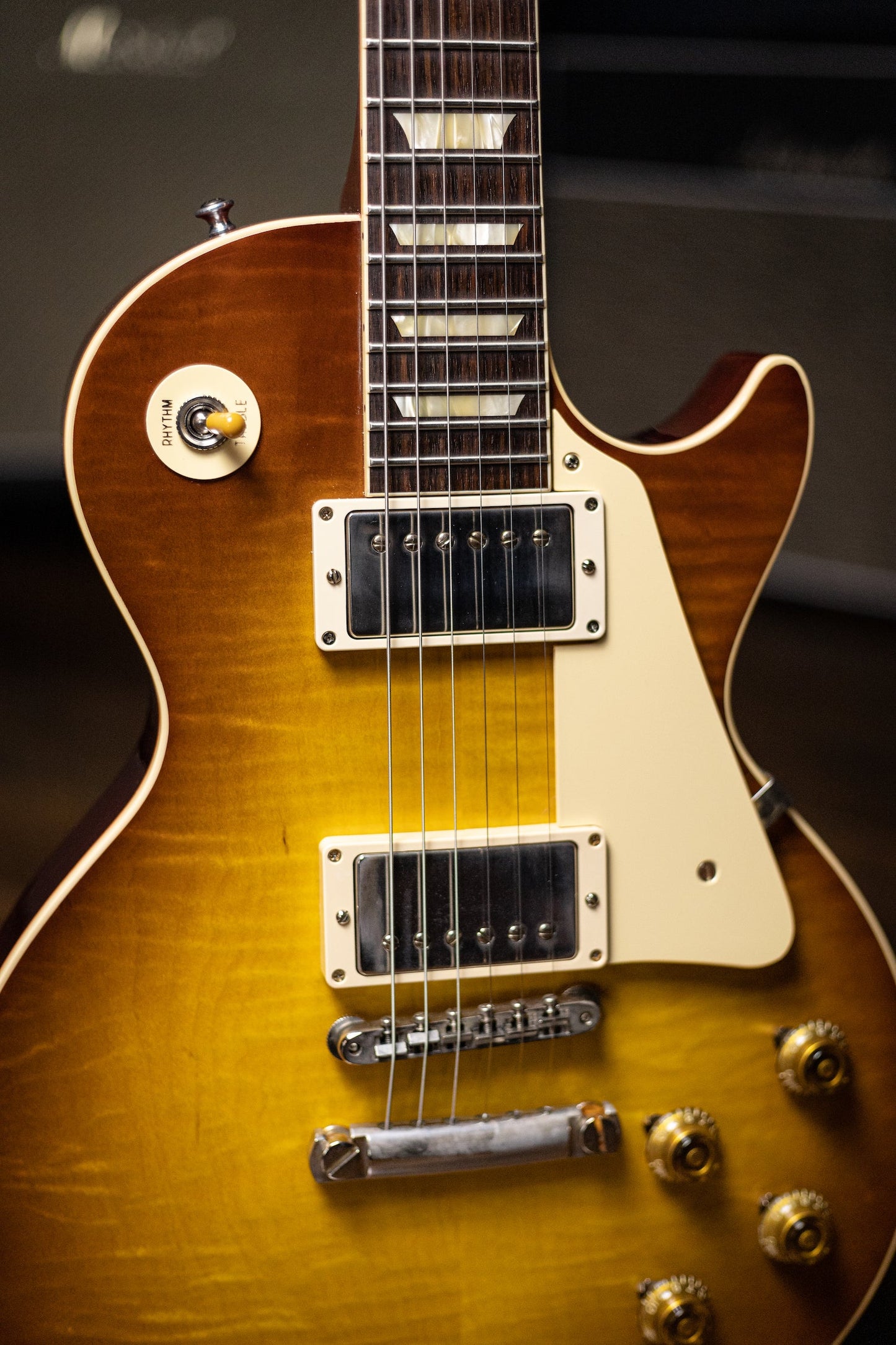 2020 Gibson Custom Shop 1959 Les Paul Reissue Electric Guitar - Iced Tea Burst