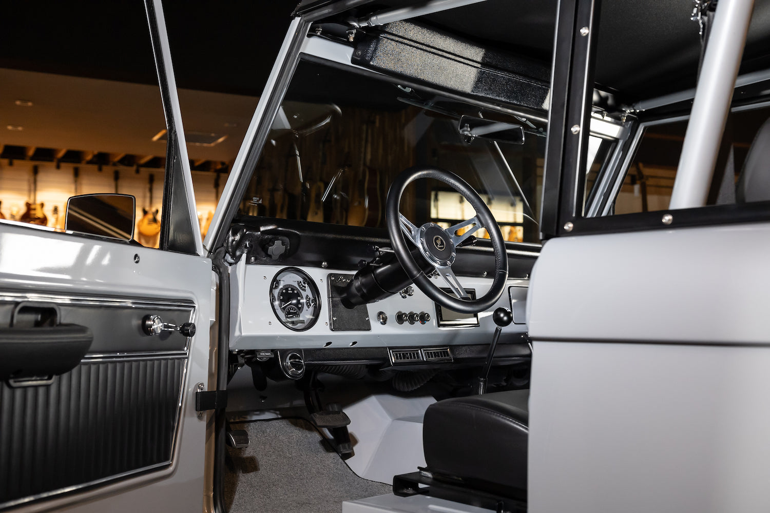 1971 Ford Bronco | Porsche Ice Grey Metallic