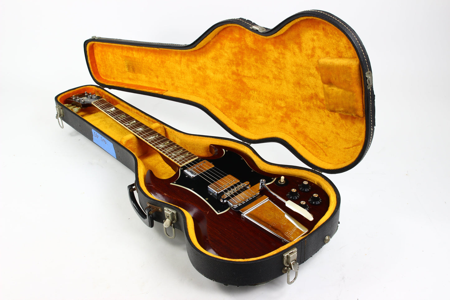 1968 Gibson SG Standard Cherry Red w Original Hard Case 1960s Vintage Guitar
