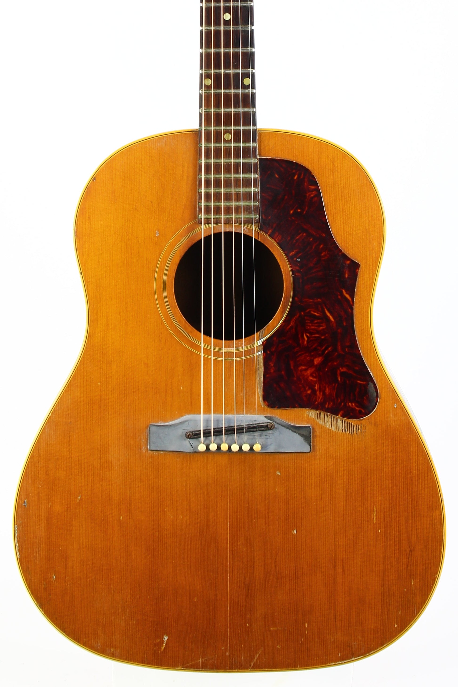 1963 Gibson J-50 ADJ Natural Vintage Acoustic Dreadnought Guitar SOUNDS GREAT!