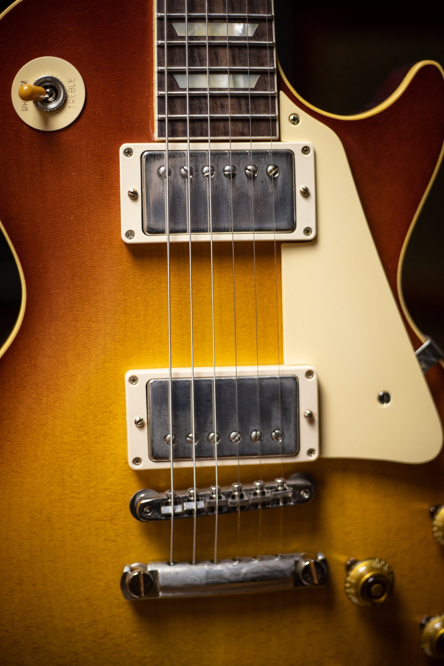 Gibson Custom Shop 1958 Les Paul Standard Reissue Murphy Lab Ultra Light Aged Electric Guitar - Washed Cherry Sunburst