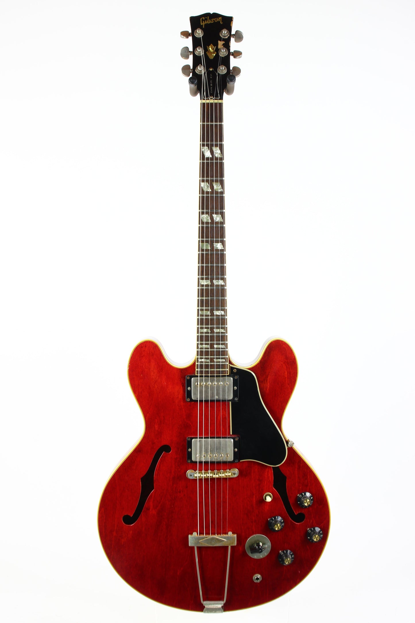 1968 Gibson ES-345 TDC Cherry Red Vintage Guitar w Original Hard Case PAT # Humbuckers 1960s