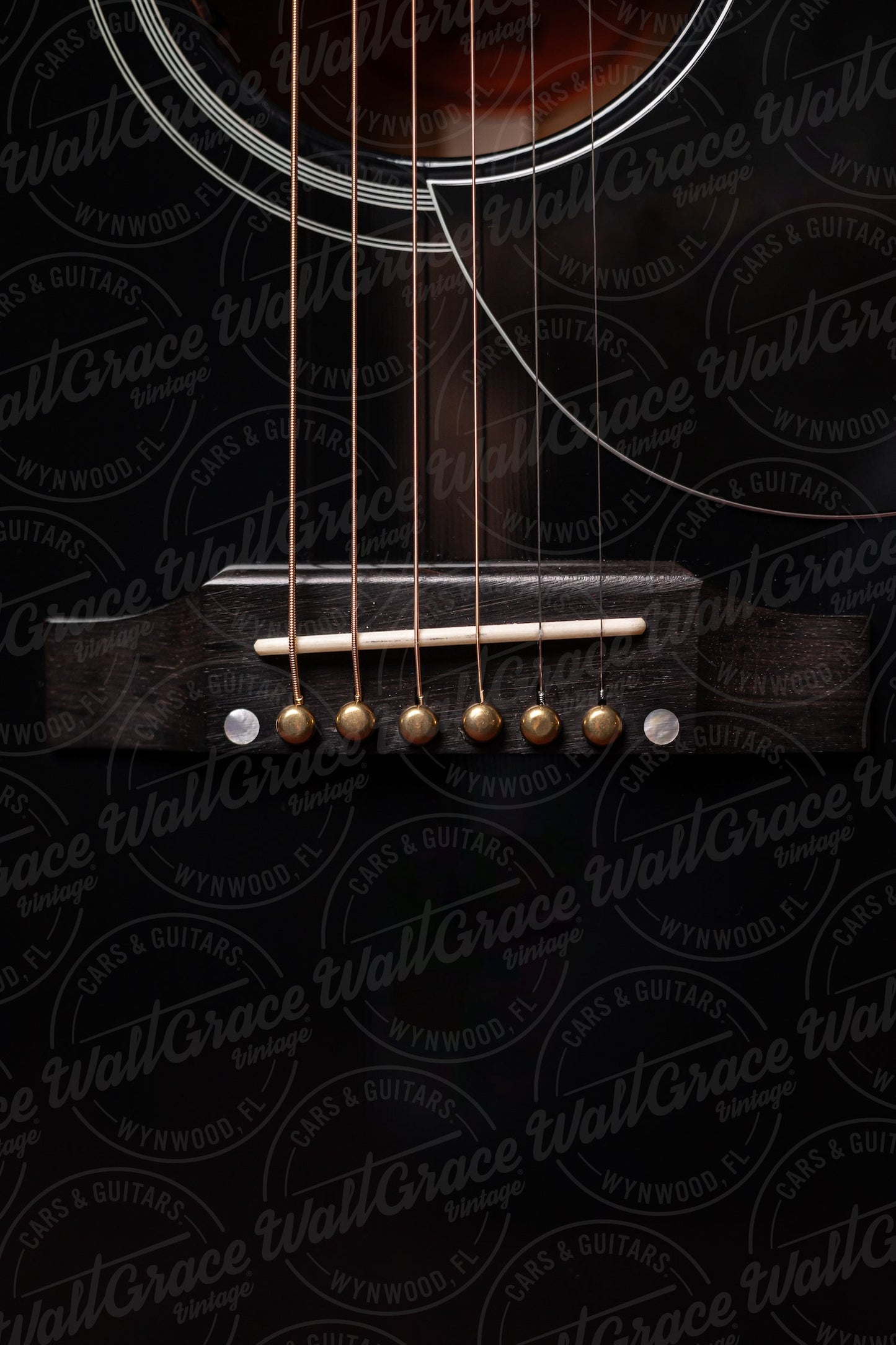 Gibson Custom Shop Hummingbird Custom Acoustic-Electric Guitar - Ebony