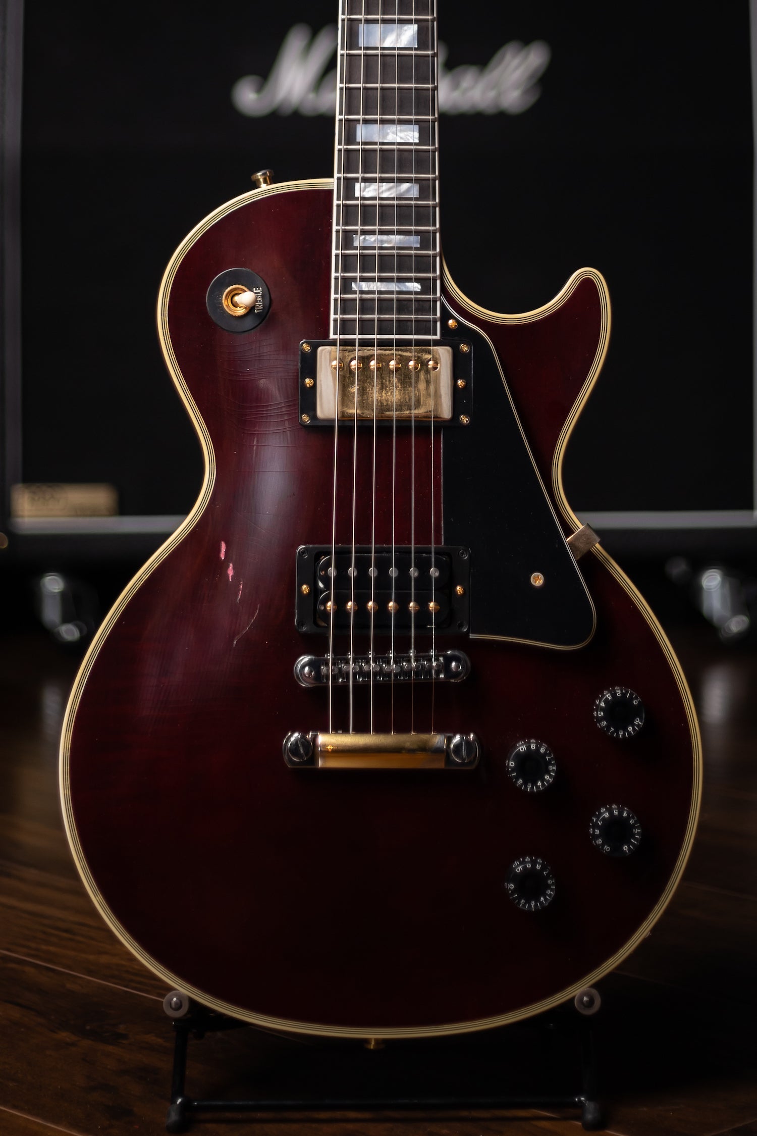 2021 Gibson Custom Shop Jerry Cantrell "Wino" Les Paul Murphy Lab - Wine Red