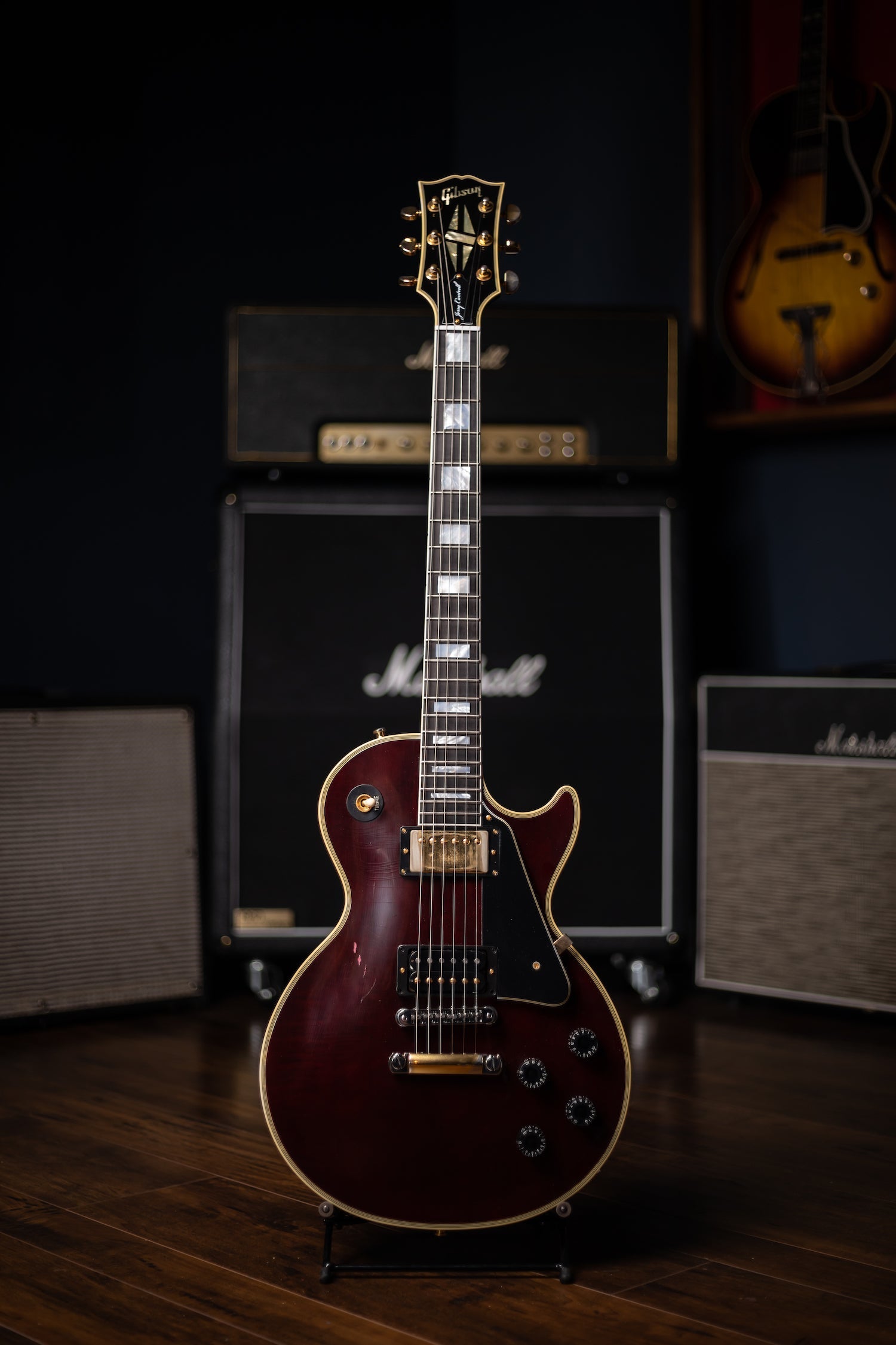 2021 Gibson Custom Shop Jerry Cantrell "Wino" Les Paul Murphy Lab - Wine Red