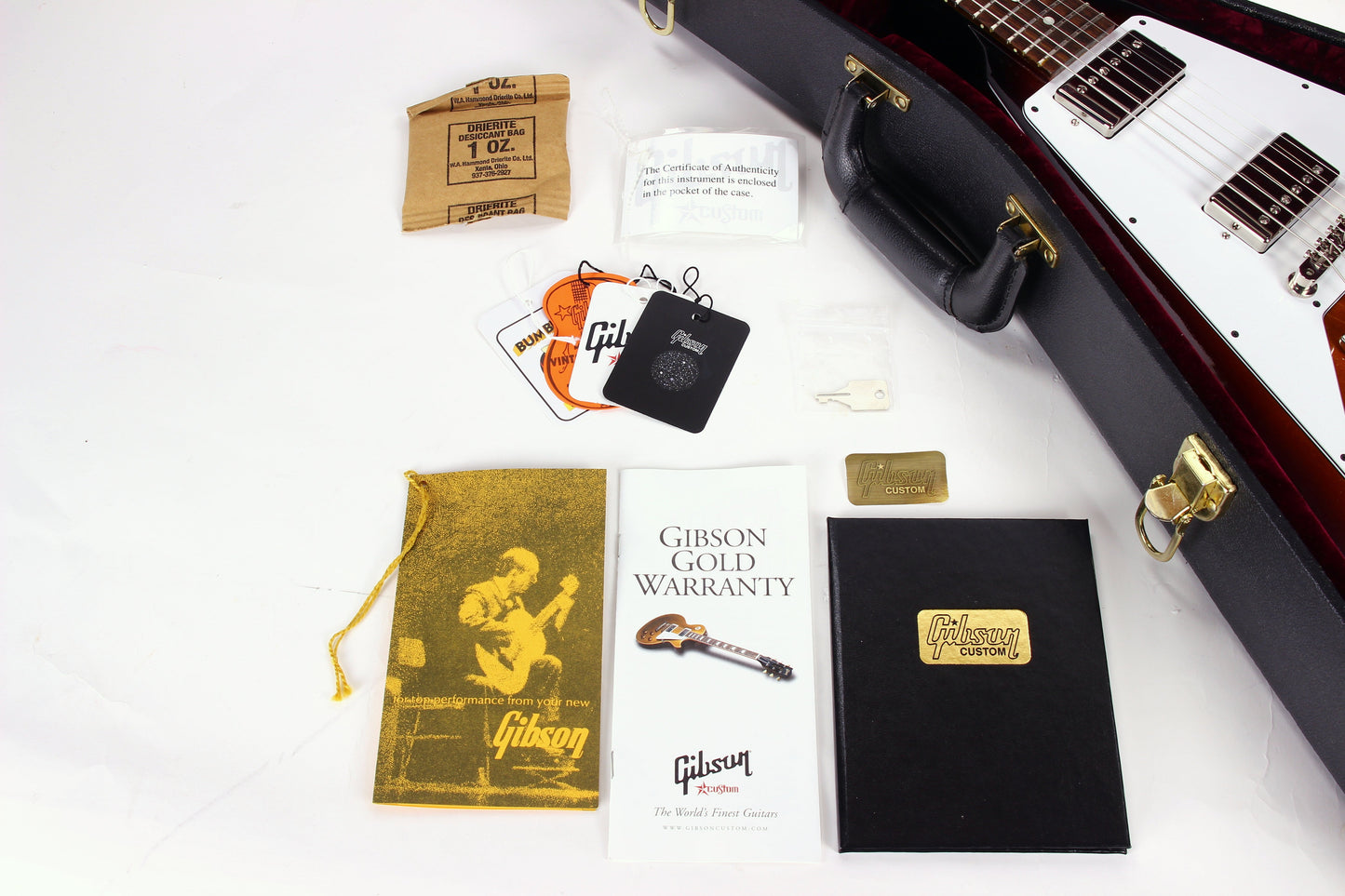 2014 Gibson Custom Shop Benchmark Run 1967 Flying V '67 Reissue - Stoptail, Sunburst, Historic
