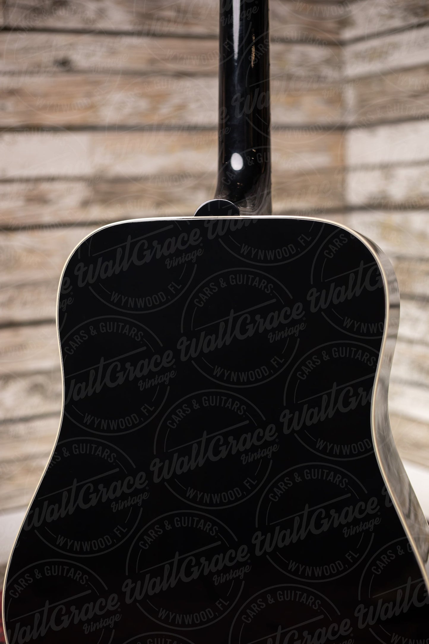 Gibson Custom Shop Hummingbird Custom Acoustic-Electric Guitar - Ebony