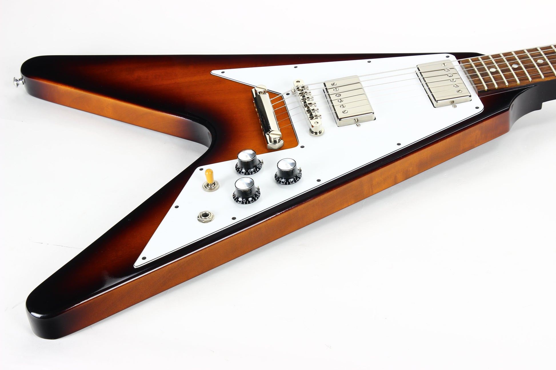 2014 Gibson Custom Shop Benchmark Run 1967 Flying V '67 Reissue - Stoptail, Sunburst, Historic