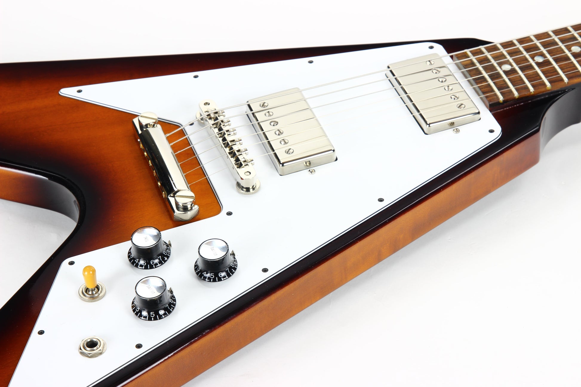 2014 Gibson Custom Shop Benchmark Run 1967 Flying V '67 Reissue - Stoptail, Sunburst, Historic