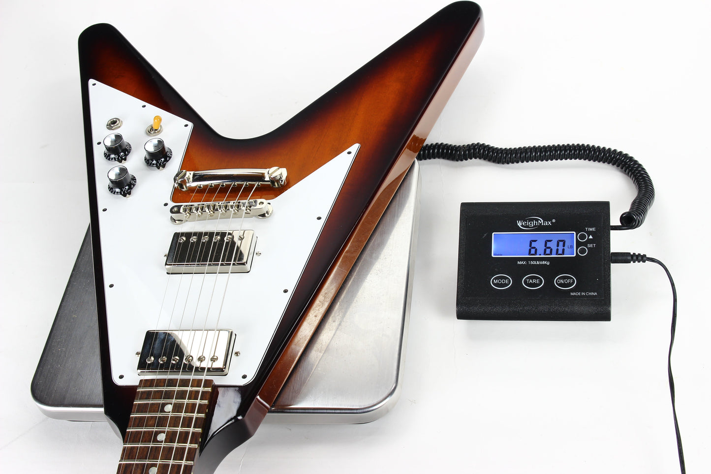 2014 Gibson Custom Shop Benchmark Run 1967 Flying V '67 Reissue - Stoptail, Sunburst, Historic