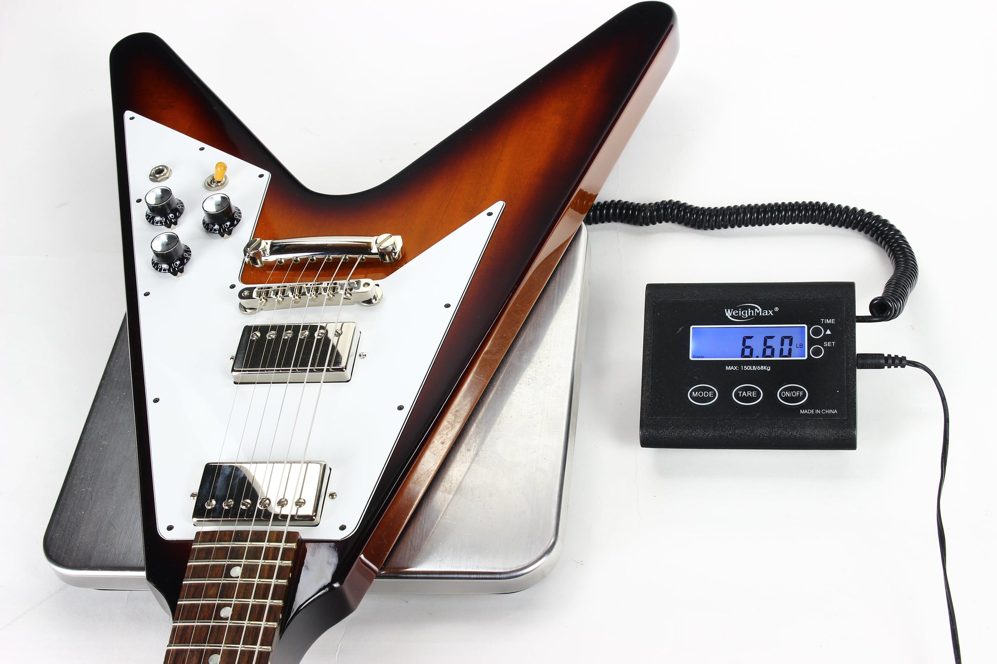 2014 Gibson Custom Shop Benchmark Run 1967 Flying V '67 Reissue - Stoptail, Sunburst, Historic