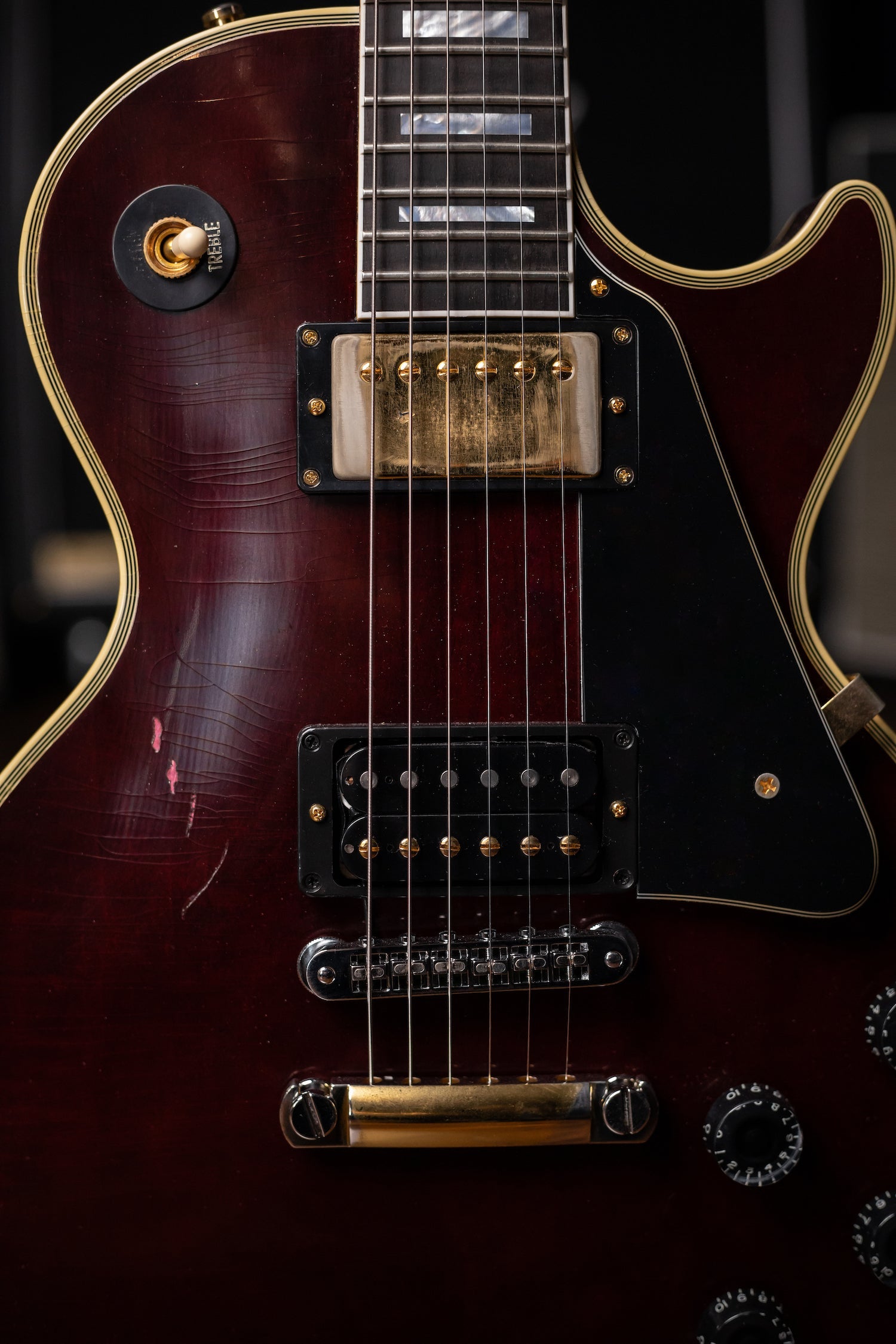2021 Gibson Custom Shop Jerry Cantrell "Wino" Les Paul Murphy Lab - Wine Red
